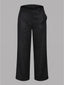 BLUE ROBED Black Color Trousers For Women And Girls