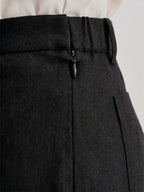 BLUE ROBED Black Color Trousers For Women And Girls
