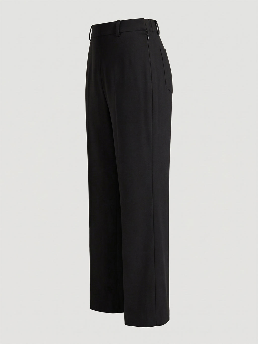BLUE ROBED Black Color Trousers For Women And Girls