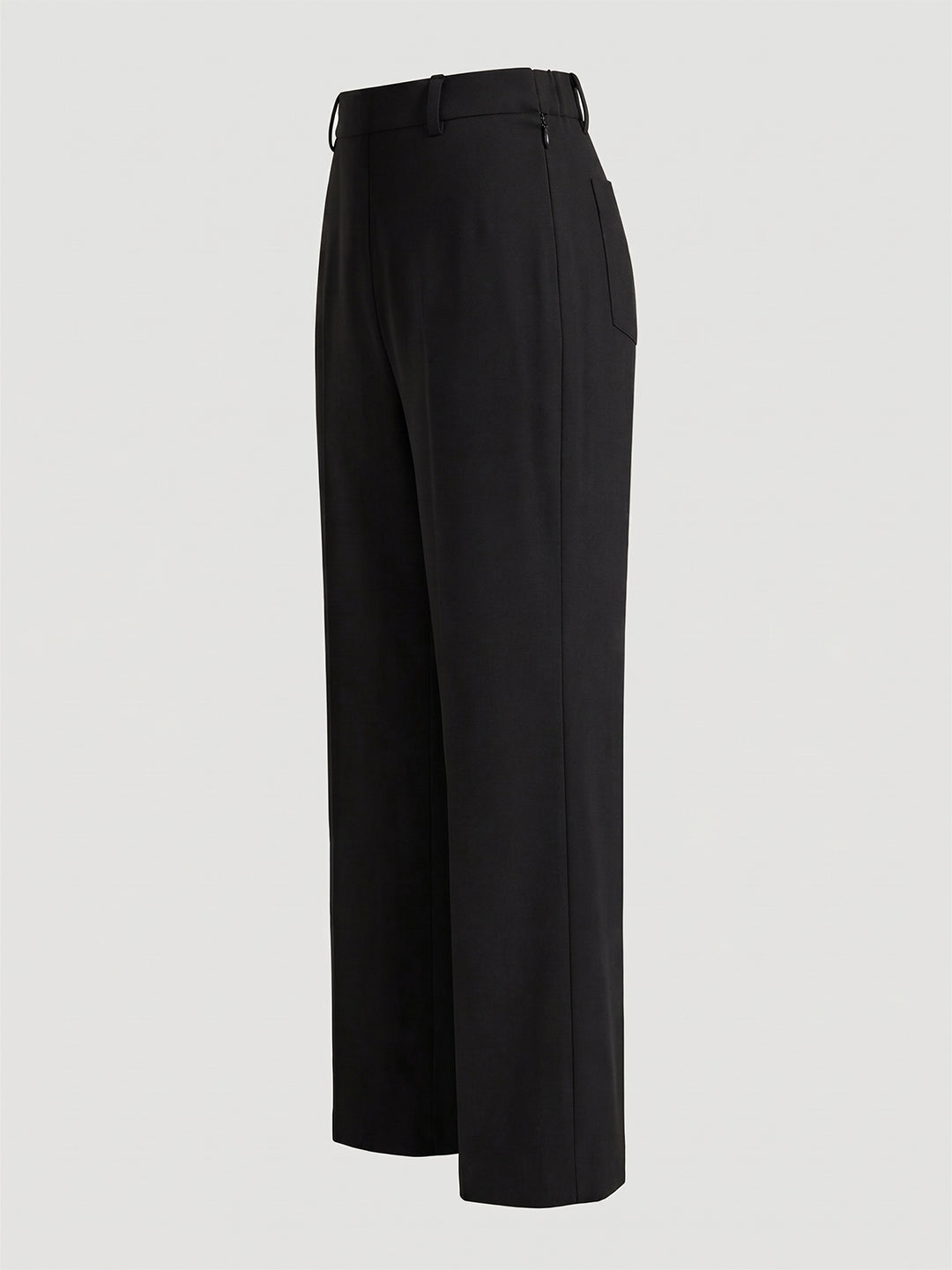 BLUE ROBED Black Color Trousers For Women And Girls