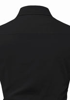 BLUE ROBED men's Full Sleeve Casual Cotton Kurta in Black view 31