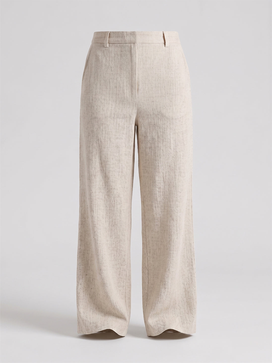 BLUE ROBED Beige Color Trousers For Women And Girls Main image