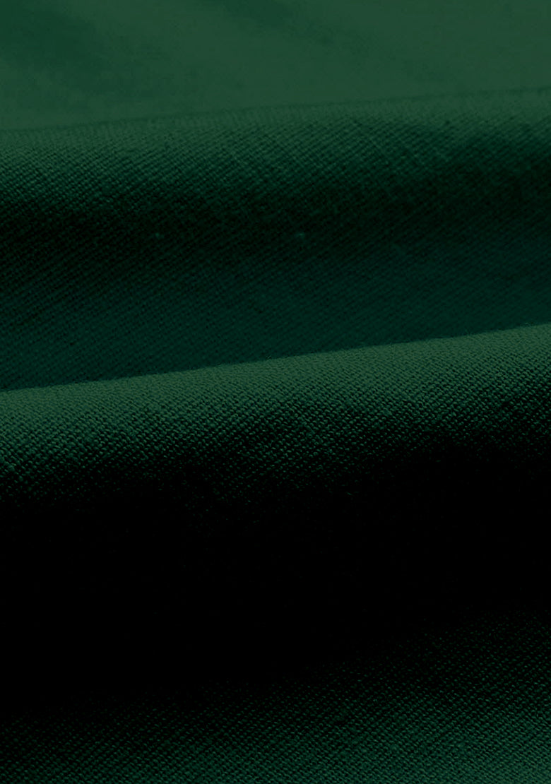 BLUE ROBED men's Casual Slim Fit Full Sleeve Double Pocket Cotton Kurta in Green view 32