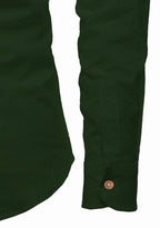 BLUE ROBED men's Casual Slim Fit Full Sleeve Kurta in Green view 20