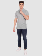 BLUE ROBED men's Half Sleeve Casual Cotton Kurta Daily Wear in Grey view 31