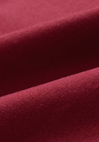 BLUE ROBED men's Casual Slim Fit Full Sleeve Double Pocket Cotton Kurta in Maroon view 11