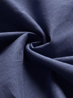 BLUE ROBED men's Casual Slim Fit Full Sleeve Cotton Kurta in Navy view 28