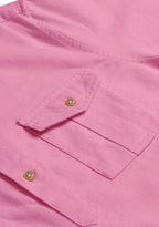 BLUE ROBED men's Casual Slim Fit Full Sleeve Double Pocket Cotton Kurta in Peach view 91