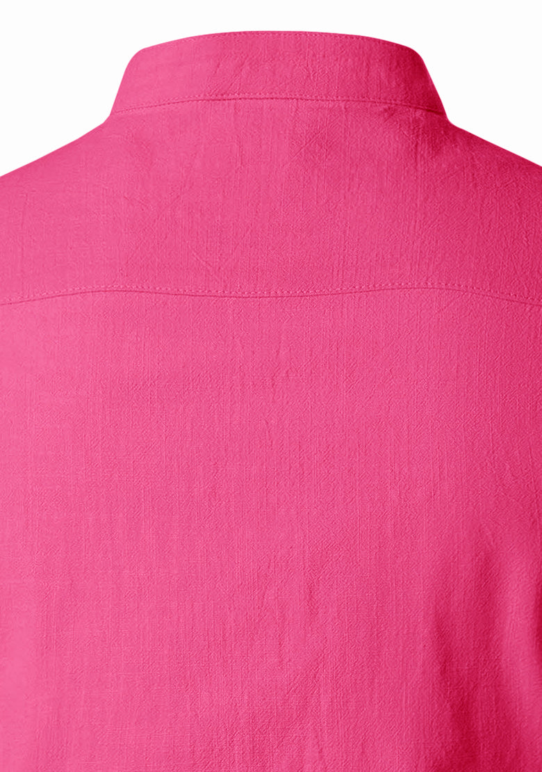 BLUE ROBED men's Casual ZIP Style Full Sleeve Kurta in Pink view 54