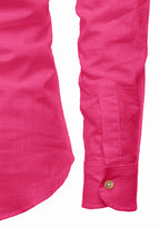 BLUE ROBED men's Casual Slim Fit Full Sleeve Kurta in Pink view 71