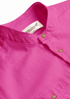 BLUE ROBED men's Casual Slim Fit Full Sleeve Double Pocket Cotton Kurta in Pink view 97