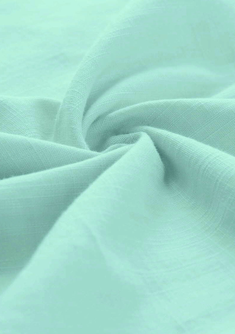 BLUE ROBED men's Full Sleeve Casual Cotton Kurta in Pista view 108
