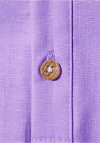 BLUE ROBED men's Half Sleeve Casual Cotton Kurta Office Wear in Purple view 67