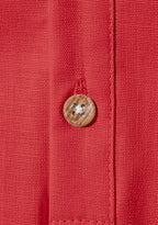 BLUE ROBED men's Half Sleeve Casual Cotton Kurta Office Wear in Red view 59