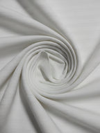 100% Cotton Men's Strip Full Sleeve Shirts Shirt Any Occasion Wear in White by BLUE ROBED, style view