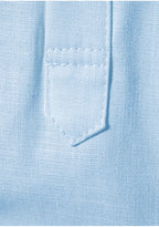 BLUE ROBED men's Half Sleeve Casual Cotton Kurta Office Wear in Sky view 6