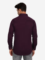 Men's Casual Full Sleeve XMan Shirt in White by BLUE ROBED, side view