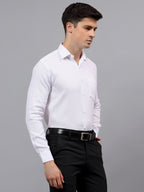 Men's Full Sleeve Spread Collar Premium Casual Shirt for Men in Black by BLUE ROBED, side view