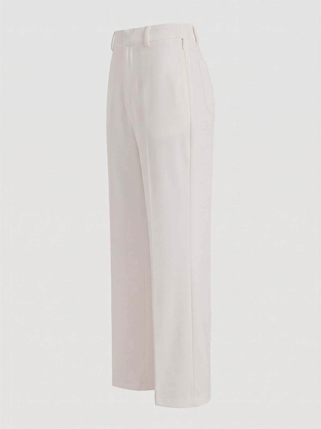 BLUE ROBED Cream Color Trousers For Women And Girls